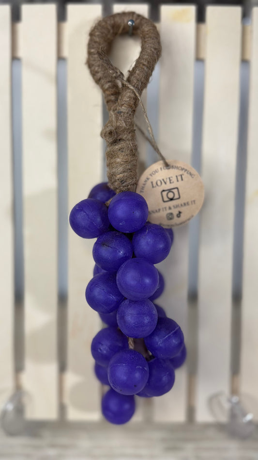 Hanging Grape Cluster Soap Large