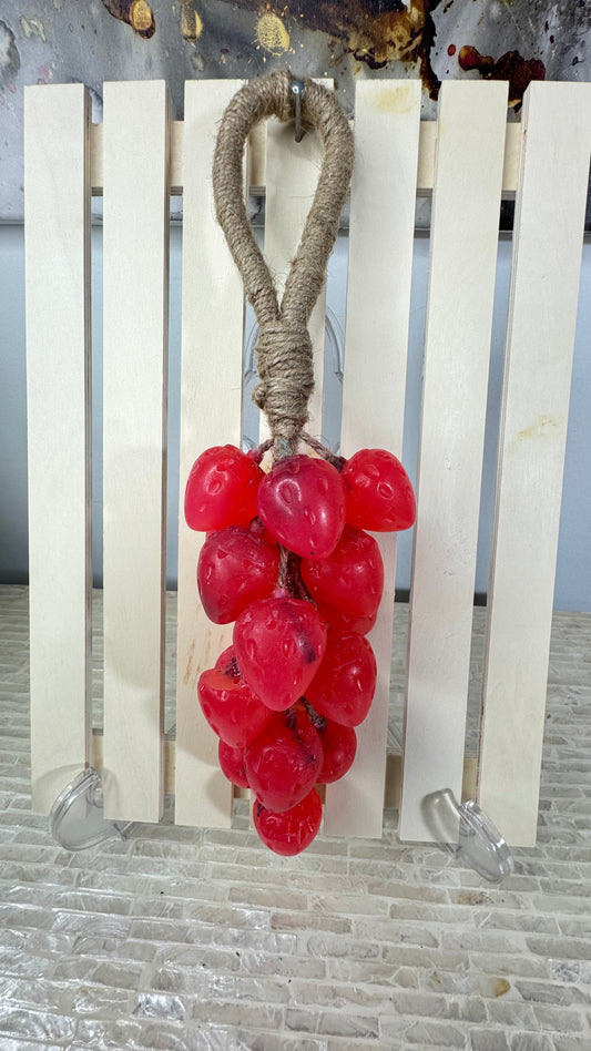 Strawberry Cluster Soap large